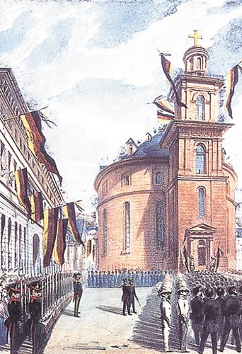 Fuehrung Paulskirche und Demokratiebewegung 1848