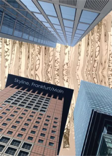 Postkarte Skyline